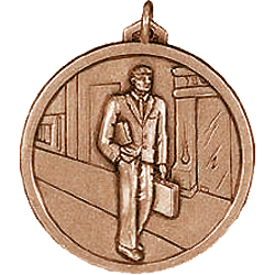 Gold Walking Medal 56mm