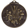 Cross Country Medal Bronze 52mm Horizon