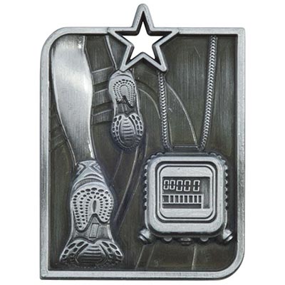 Silver Centurion Track Running Medals 