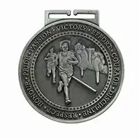 Silver Olympia Marathon Medals 