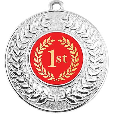 1st Place Silver Medal 50mm