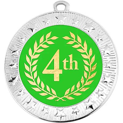 4th Place Silver Medal 70mm