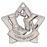 Mini Star Running Medal 57mm