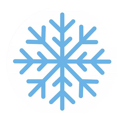 Snowflake Centre 25mm